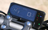 The Honda CB650R's tapered handlebars and a digital TFT dashboard give you a confident riding position and a clear view of the trip ahead