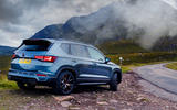 The CUPRA Ateca’s advanced 2.0-litre TSI turbo petrol engine delivers 300PS and 400Nm through a seven-speed DSG