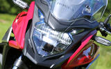 The Honda CB500X's look – including its tall windscreen – was inspired by the iconic Honda Africa Twin