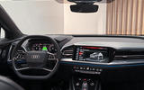 The new Q4 e-tron boasts the latest evolution of Audi’s pace-setting Virtual Cockpit The new Q4 e-tron boasts the latest evolution of Audi’s pace-setting Virtual Cockpit