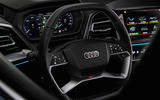 Every element of the Audi Q4 e-tron's controls is focused on the driver Every element of the Audi Q4 e-tron's controls is focused on the driver