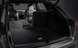 Clever packaging means the Audi Q4 e-tron offers from 520 to 1,490 litres of luggage space Clever packaging means the Audi Q4 e-tron offers from 520 to 1,490 litres of luggage space