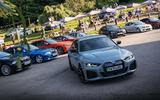 The BMW i4 M50 that marks BMW M's all-electric future also got plenty of attention The BMW i4 M50 that marks BMW M's all-electric future also got plenty of attention