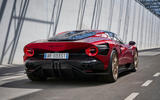 Alfa Romeo 33 Stradale rear quarter tracking Alfa Romeo 33 Stradale rear quarter tracking
