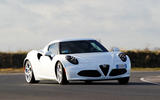 Alfa Romeo 4C front cornering Alfa Romeo 4C front cornering