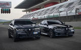 Alfa Romeo Giulia Stelvio super sport front tracking