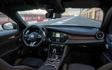 Alfa Romeo Giulia super sport interior