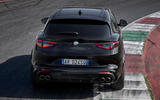 Alfa Romeo Stelvio Quadrifoglio super sport rear Alfa Romeo Stelvio Quadrifoglio super sport rear