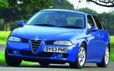 2003 Alfa Romeo 156 JTD wagon - cornering front