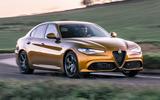 Alfa Romeo Giulia front three quarter