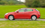Alfa Romeo Giulietta - tracking side Alfa Romeo Giulietta - tracking side