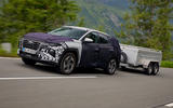 2021 Hyundai Tucson prototype with trailer