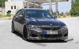 Alpina B3 Biturbo spy shot - front