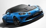 Alpine A110R Front three quarter Alpine A110R Front three quarter