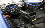 Alpine A110R interior Alpine A110R interior