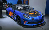 Alpine A110: GT4 and Cup motorsport versions of sports car shown at Goodwood