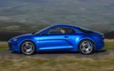 Alpine A110 - tracking side