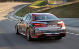 AMG C63 E proto rear driving AMG C63 E proto rear driving