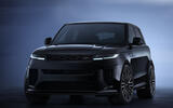 ange Rover Sport SV Black front 3:4