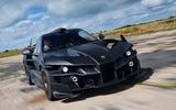 Ariel hipercar front three quarter tracking Ariel hipercar front three quarter tracking
