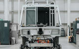 Arrival van under construction