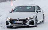 Volkswagen Arteon R spy photos - nose Volkswagen Arteon R spy photos - nose