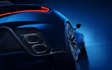 Aston Martin DB12 S exhaust detail Aston Martin DB12 S exhaust detail