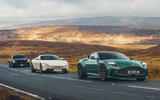 aston martin db12 vs maserati granturismo vs ferrari roma lead