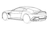 2018 Aston Martin Vantage revealed in patent images