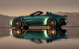 Aston Martin V12 Vantage Roadster 2022 side sunset Aston Martin V12 Vantage Roadster 2022 side sunset