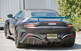 Aston Martin V12 Vantage Roadster Prototype 2022 rear turning