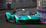 Aston Martin Valhalla Monaco front quarter tracking lead