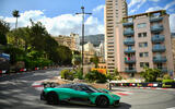 Aston Martin Valhalla Monaco hairpin side Aston Martin Valhalla Monaco hairpin side