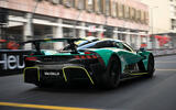 Aston Martin Valhalla Monaco rear quarter tracking pit straight