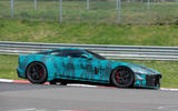 Aston Martin Vanquish prototype at the Nurburgring side