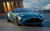 Aston Martin Vantage Roadster 2025 front quarter static