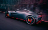 Aston Martin Vantage S side tracking Aston Martin Vantage S side tracking