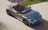 Aston Martin DB12 Volante front roof down Aston Martin DB12 Volante front roof down