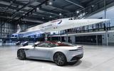 Aston Martin DBS Superleggera Concorde Edition rear plane