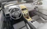 Aston Martin Vantage V12 Zagato Heritage Twins interior Speedster