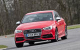 Audi A3 saloon front Audi A3 saloon front