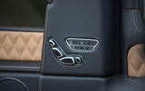 Mercedes-Maybach G650 Landaulet seat adjustment buttons