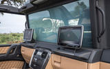 Mercedes-Maybach G650 Landaulet rear seats with roof down