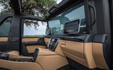 Mercedes-Maybach G650 Landaulet rear seats with roof down