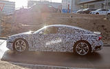 2021 Audi E-tron GT camouflaged prototype - side 2021 Audi E-tron GT camouflaged prototype - side