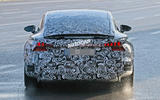 2021 Audi E-tron GT camouflaged prototype - rear end 2021 Audi E-tron GT camouflaged prototype - rear end