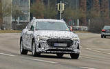 Audi E-tron Sportback 2020 spies - hero front