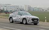 Audi E-tron Sportback 2020 spies - hero side