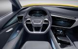 Audi h-tron concept interior Detroit