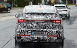 Audi prototype camo rear tracking Audi prototype camo rear tracking